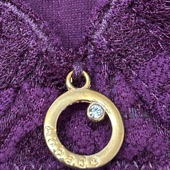 Aubade Paris Comfort Underwire Triangle Lace Bra Adjustable Lightly Lined Sz 30 - Picture 7 of 12